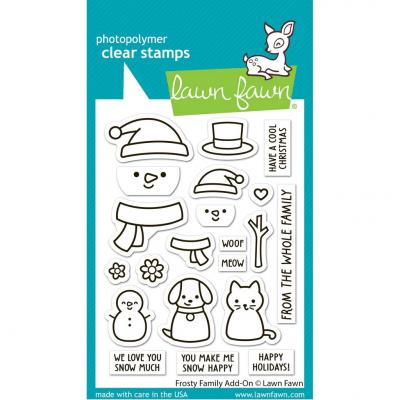 Lawn Fawn Stempel - Frosty Family Add-On